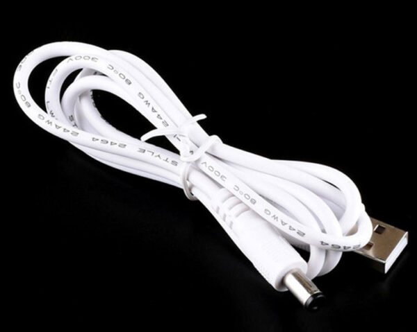 USB 2.0 a to DC 5.5x2.1mm 5v 24AWG DC Charging cable - Image 6