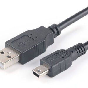 USB-A Male to Mini-B 5P USB Cable – 5-Pin Data & Charging