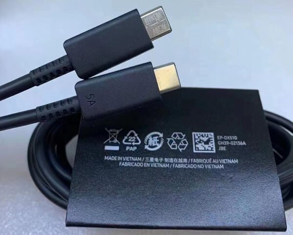 Samsung 3A Data Cable USB C to USB C PD Charging Cable - Image 2