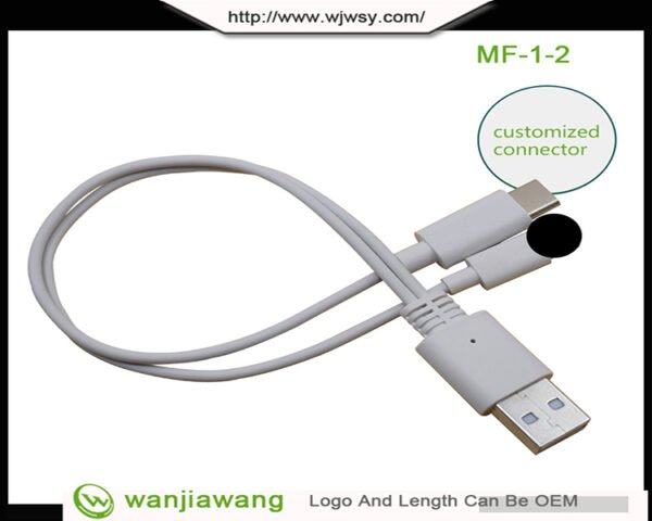 30CM Multi-Function 2-in-1 Charging Cable – Compact Power Cord - Image 2