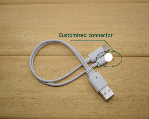 30CM Multi-Function 2-in-1 Charging Cable – Compact Power Cord