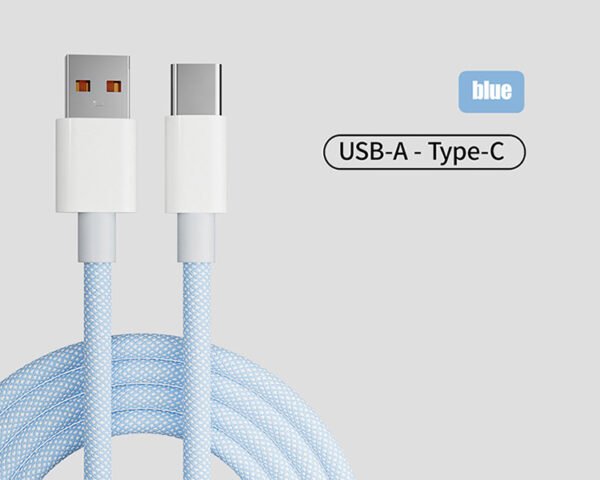 USB C 6A charging cable 60W TYPE-C cable - Image 2