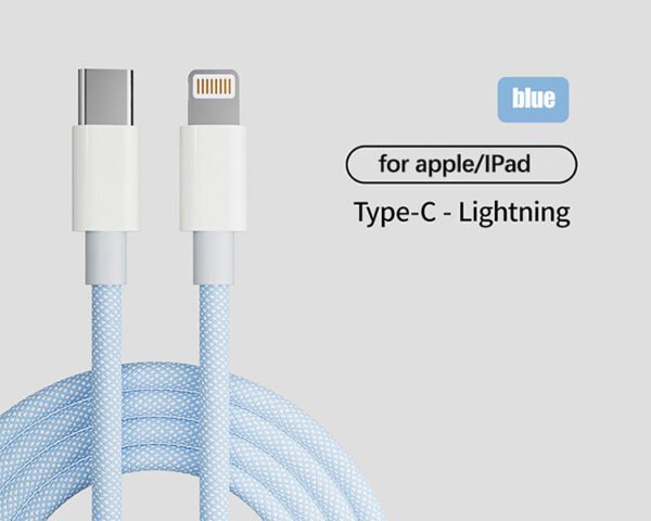 60W usb c to lightning cable fast charging USB C cable - Image 3