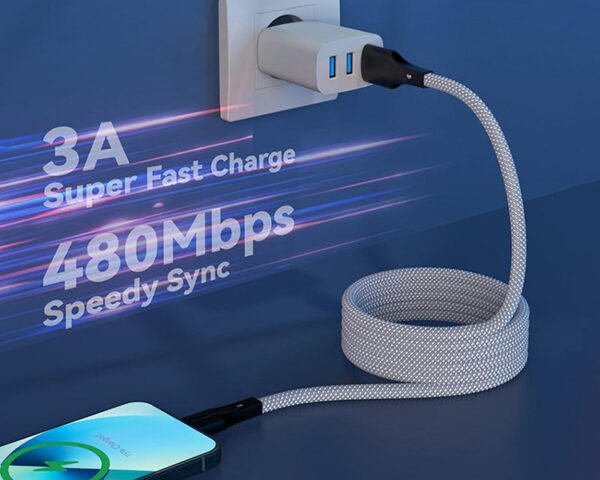 Magnetic PD100W Usb c to Usb c cable USB 3.0  type c data cable - Image 6