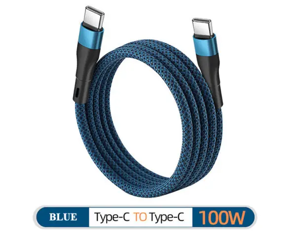 Magnetic PD100W Usb c to Usb c cable USB 3.0  type c data cable - Image 4