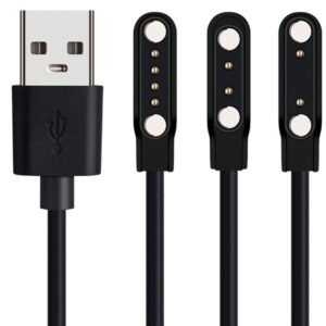 Magnetic 2pin 4pin Smartwatch Charger Adapter USB Charging Cable