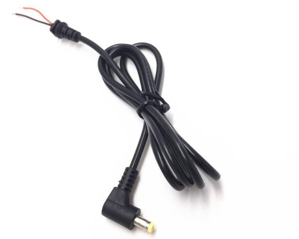 90°Right Angle DC5.5*2.1/3.5*1.35 to with Tinned Dc Power Cord Cable