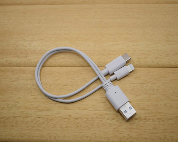 30CM Multi-Function 2-in-1 Charging Cable – Compact Power Cord - Image 6