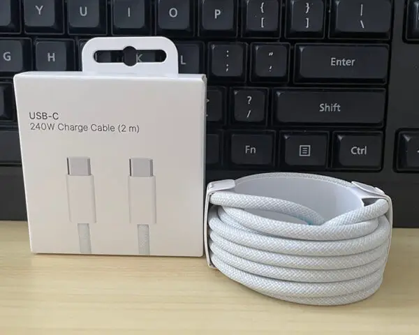 240W PD USB c to USB c Apple lightning charging TYPE C cable - Image 4